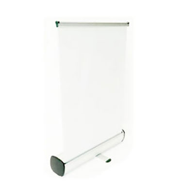 medium table top retractable banner stand
