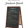 chalkboard sandwich boards, chalkboard signs vancouver, chalkboard sandwich boards vancouver