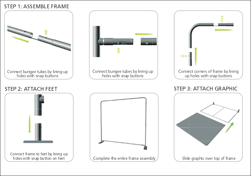 Tension Fabric Backdrop Media Walls - A-Z Banners Vancouver